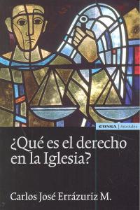 Vorderes Coverbild ¿Qué es el derecho en la iglesia?