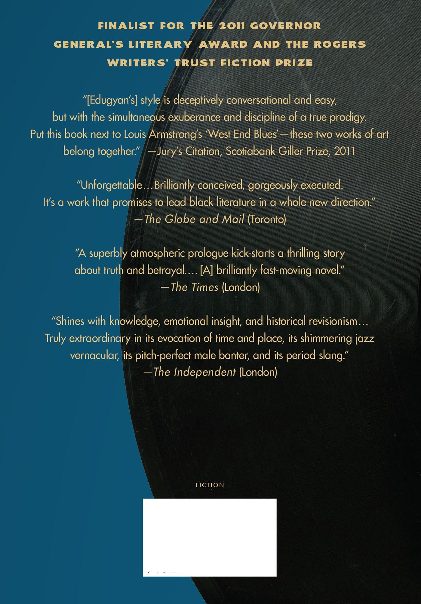 Rückseitencover Half-Blood Blues