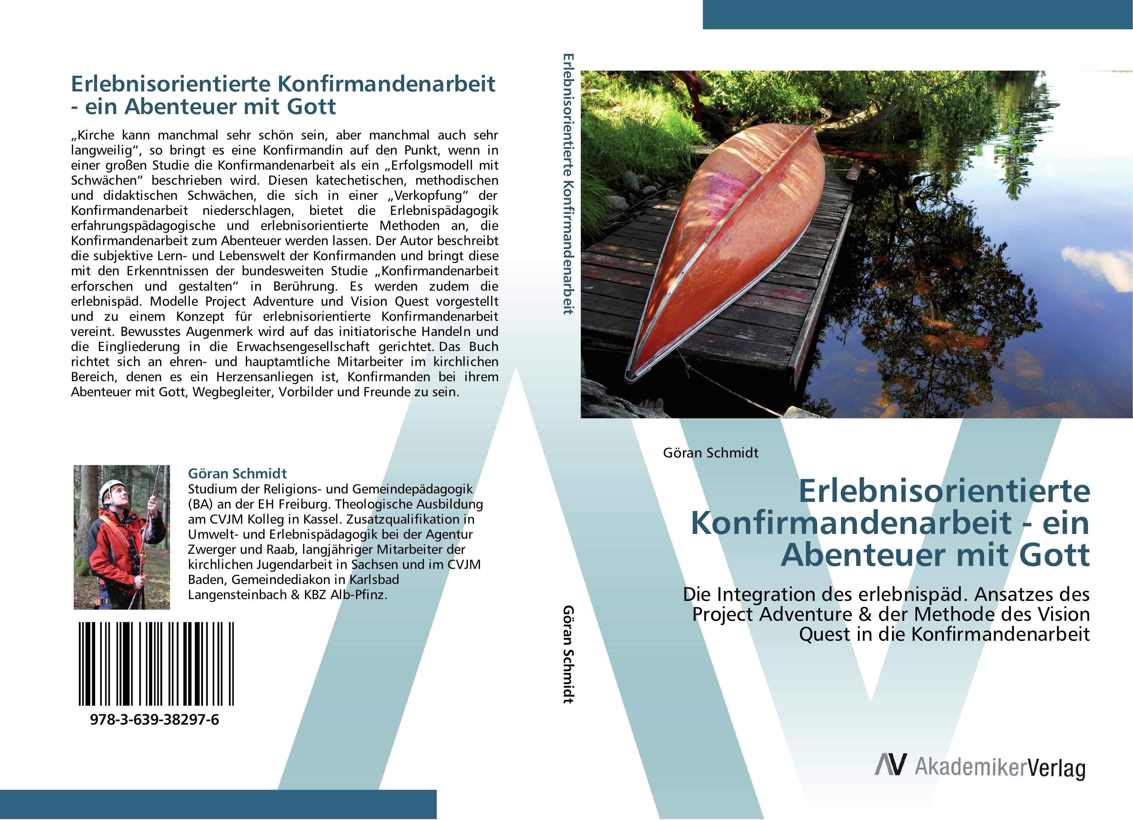 Vorderes Coverbild Erlebnisorientierte Konfirmandenarbeit - ein Abenteuer mit Gott