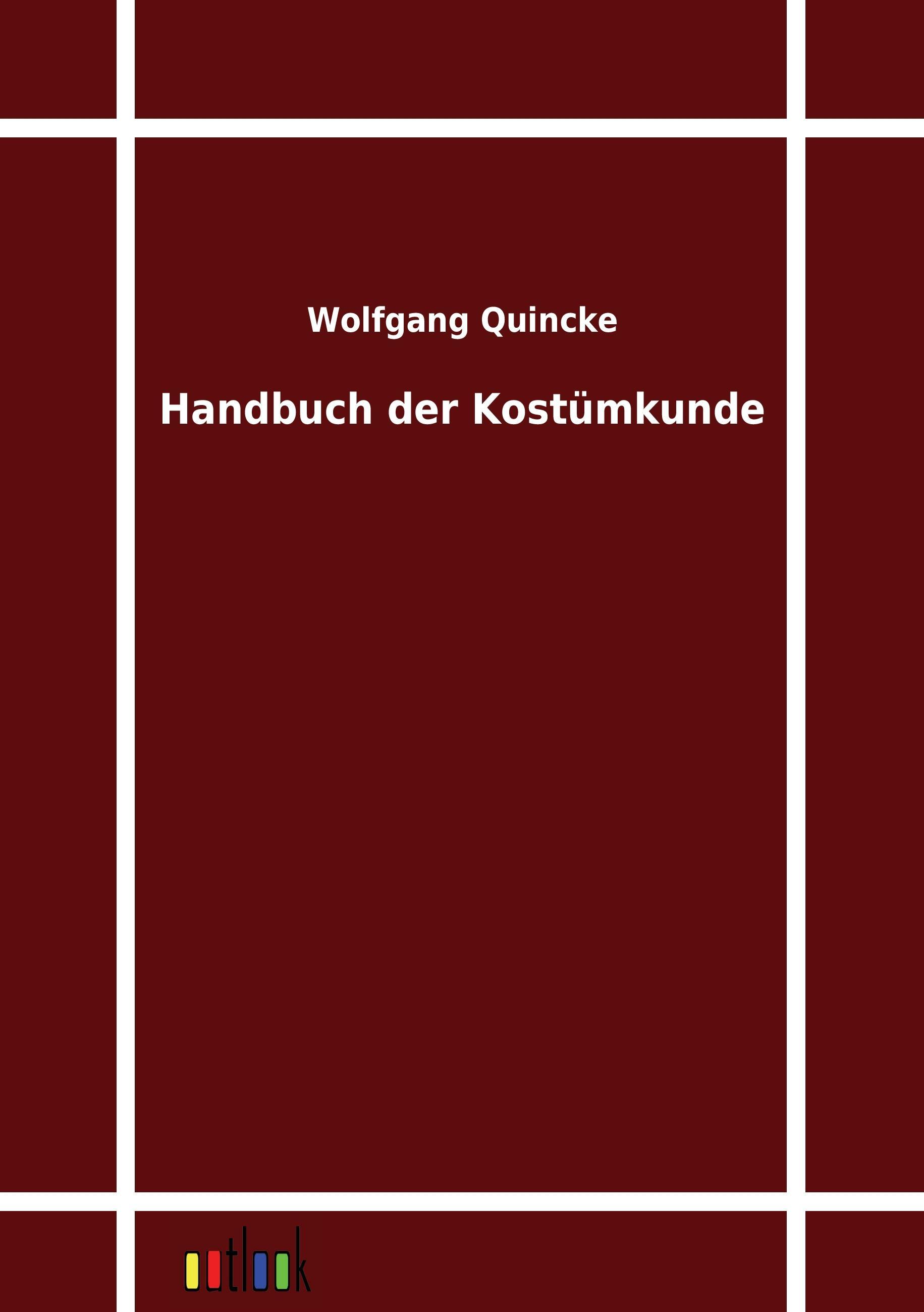 Vorderes Coverbild Handbuch der Kostümkunde