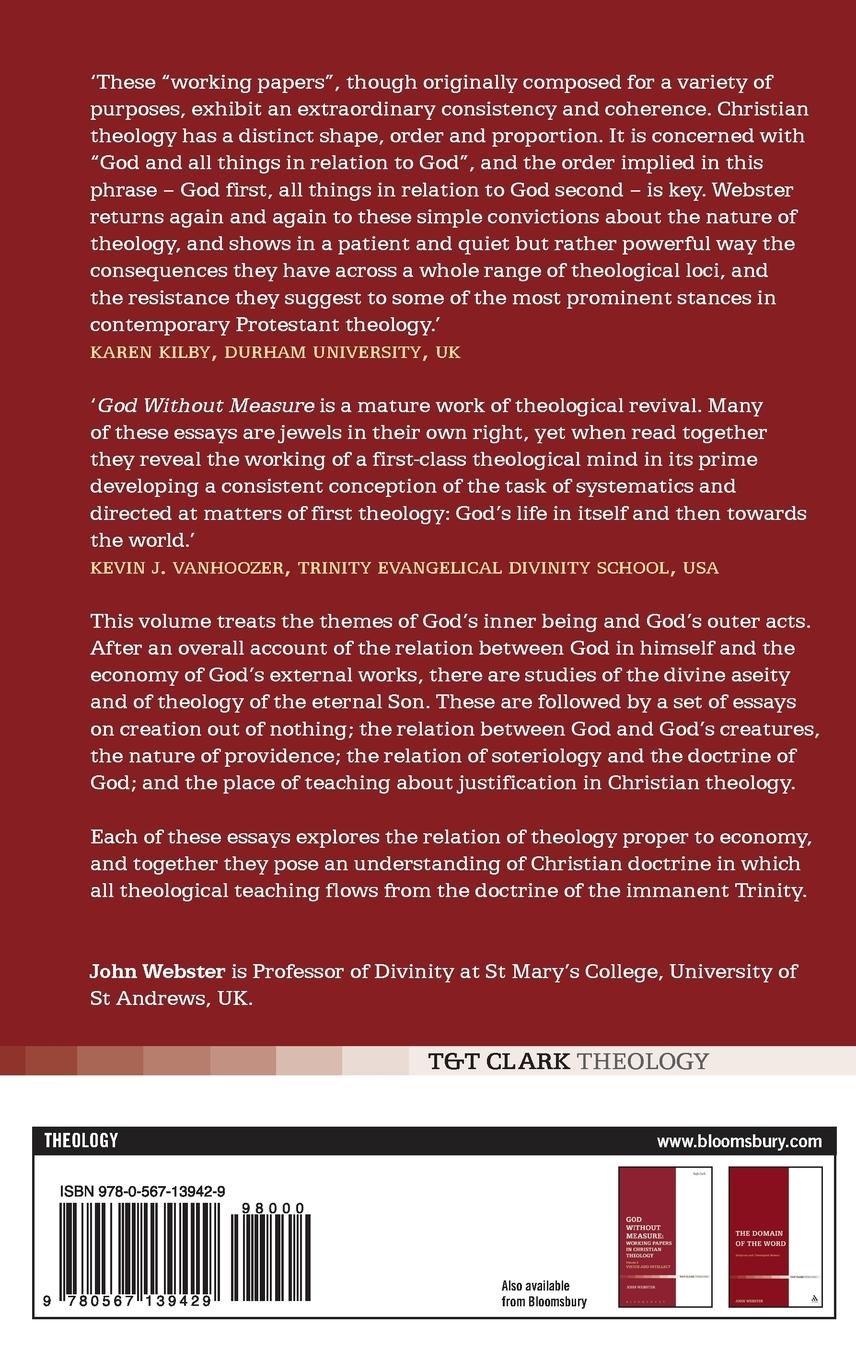 Rückseitencover God Without Measure