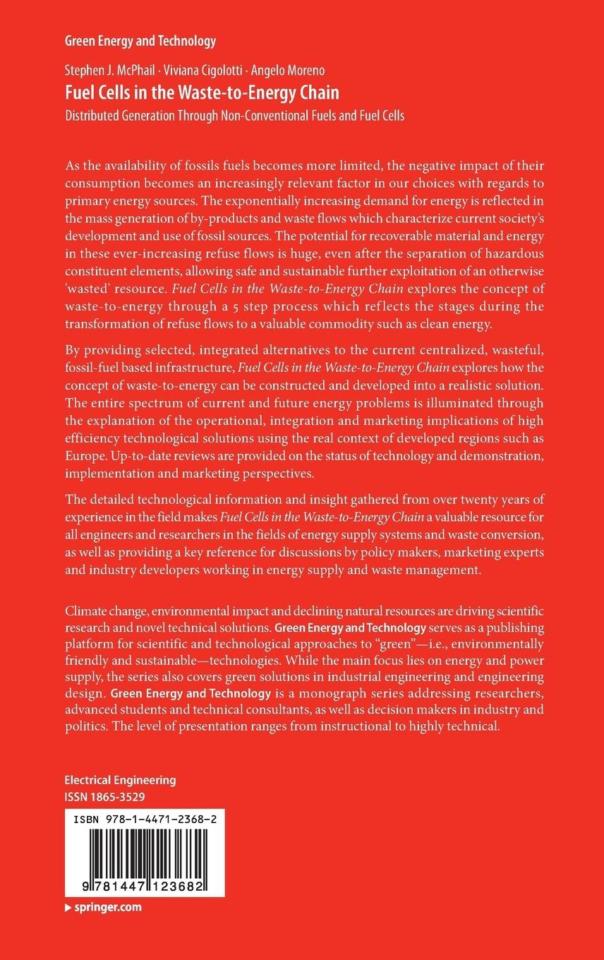 Rückseitencover Fuel Cells in the Waste-to-Energy Chain