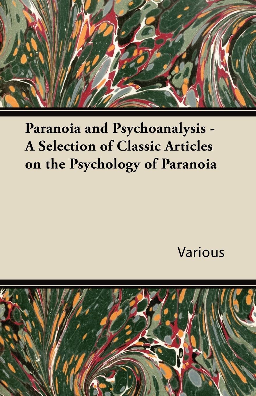 Vorderes Coverbild Paranoia and Psychoanalysis - A Selection of Classic Articles on the Psychology of Paranoia