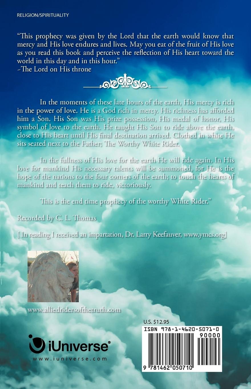 Rückseitencover The Prophecy of the White Rider