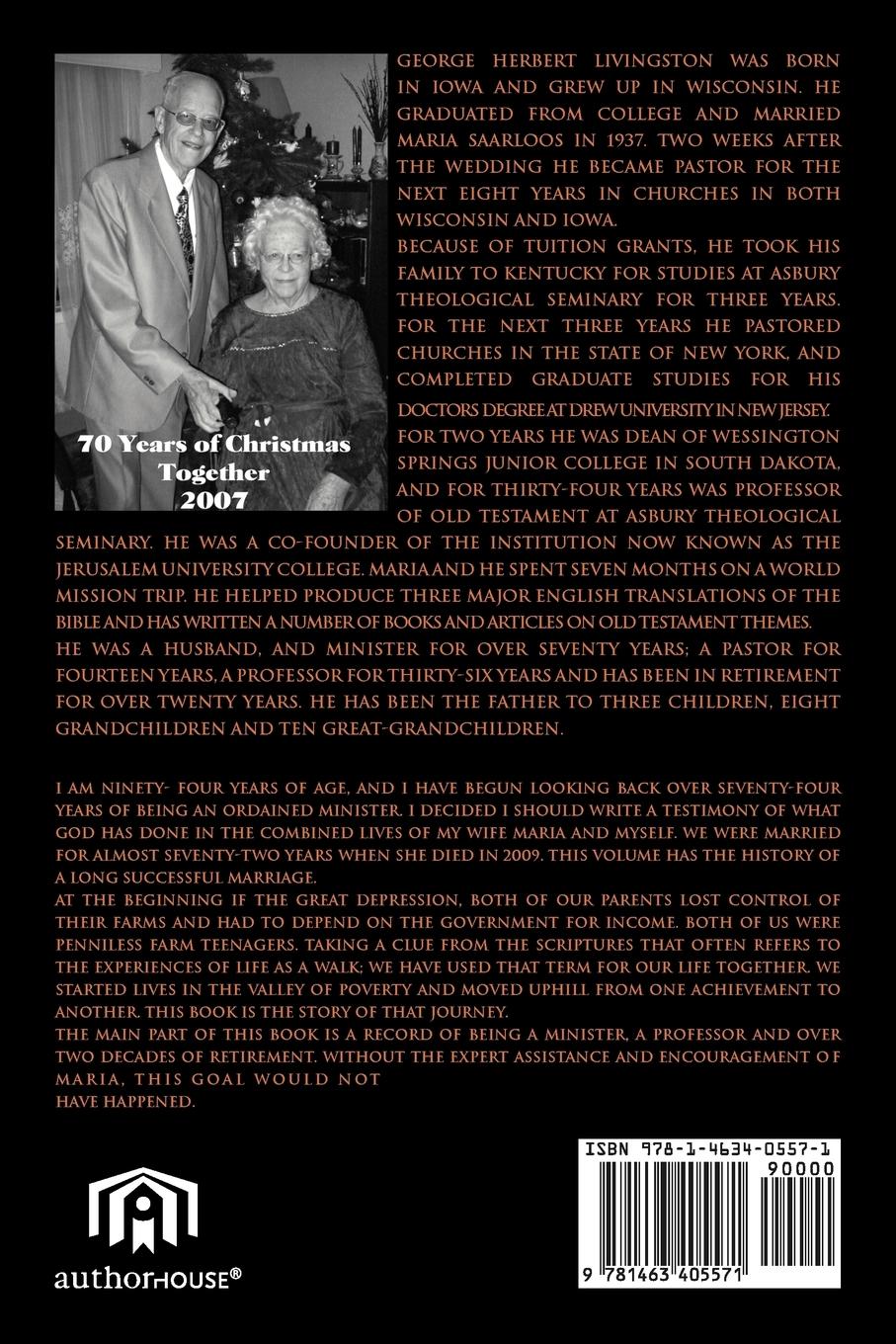 Rückseitencover Walking Together Through Life