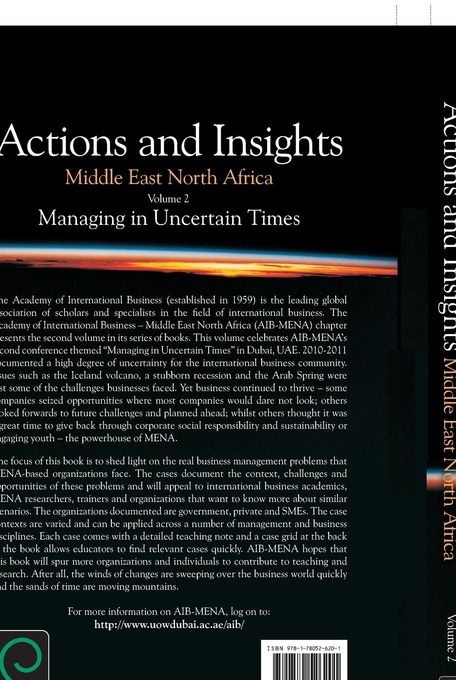 Rückseitencover Managing in Uncertain Times