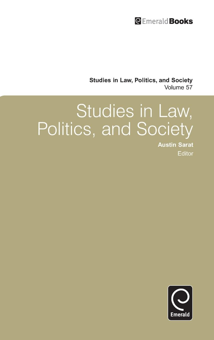 Vorderes Coverbild Studies in Law, Politics, and Society