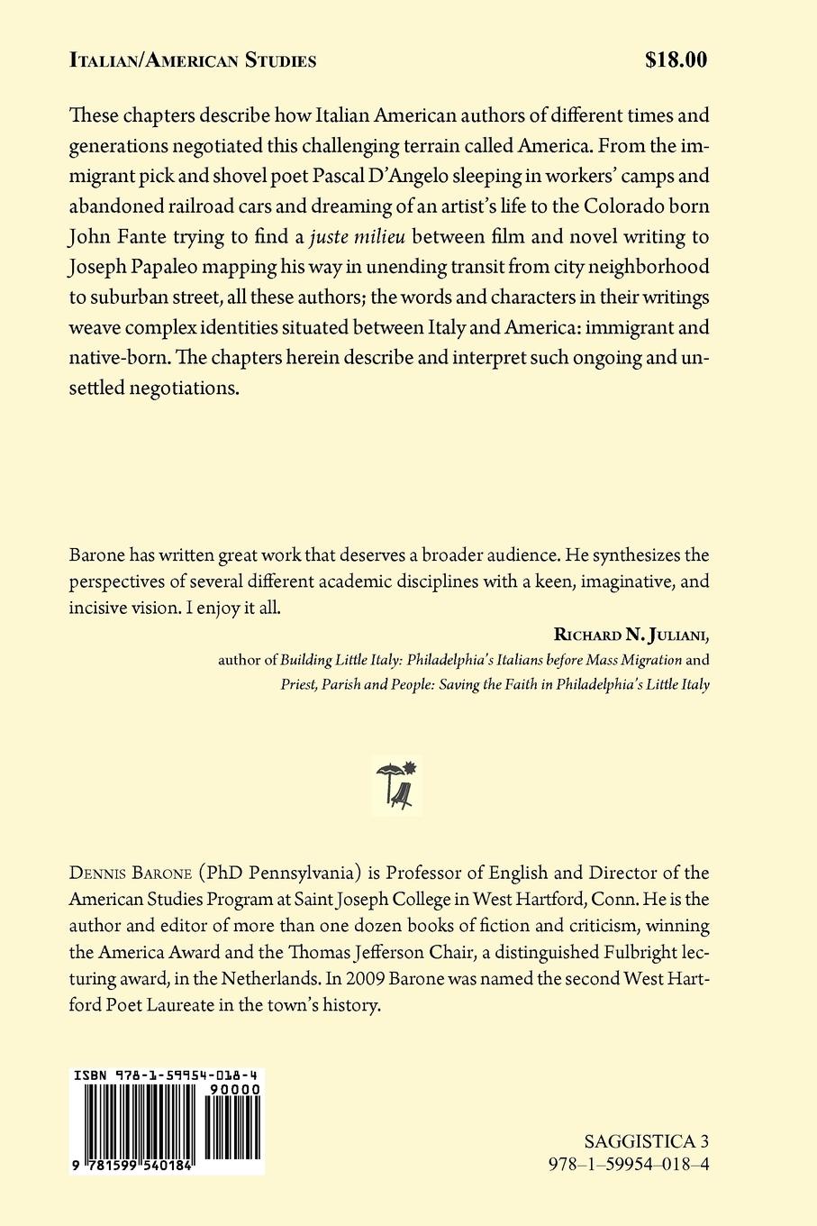 Rückseitencover America/Trattabili