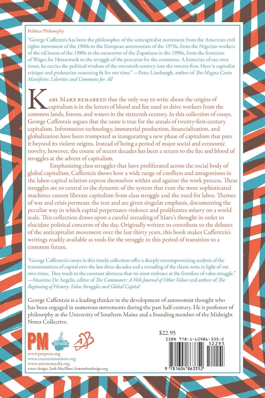 Rückseitencover In Letters of Blood and Fire