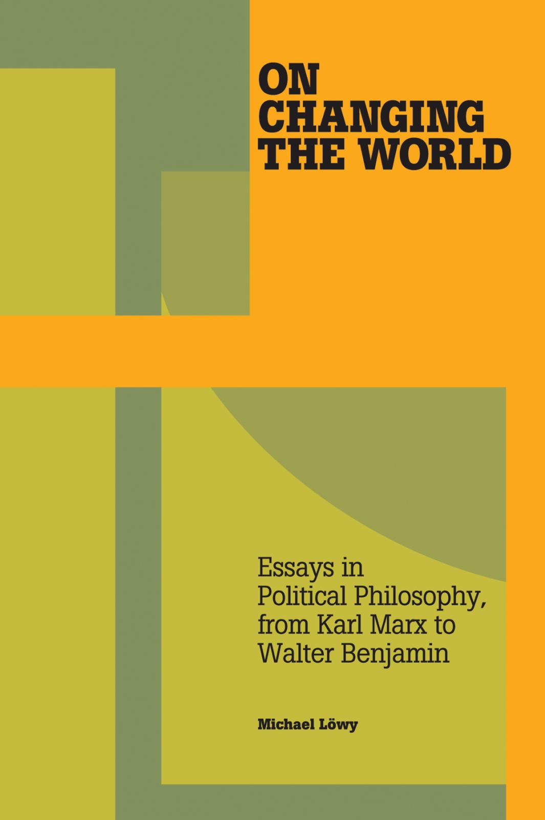 Vorderes Coverbild On Changing the World