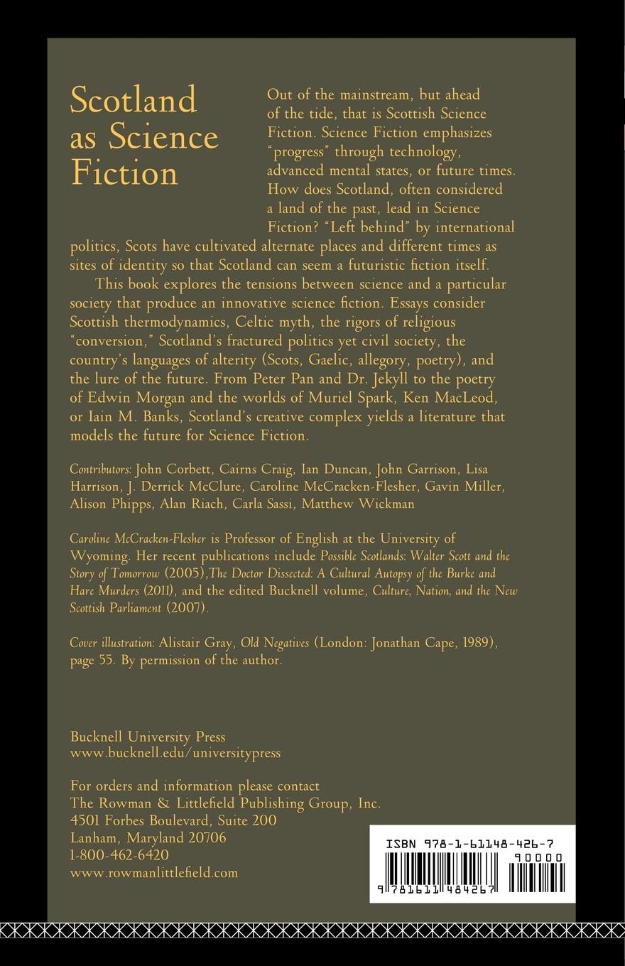 Rückseitencover Scotland as Science Fiction