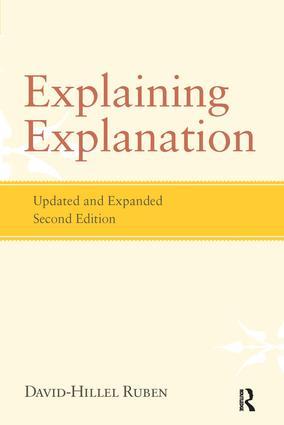 Vorderes Coverbild Explaining Explanation