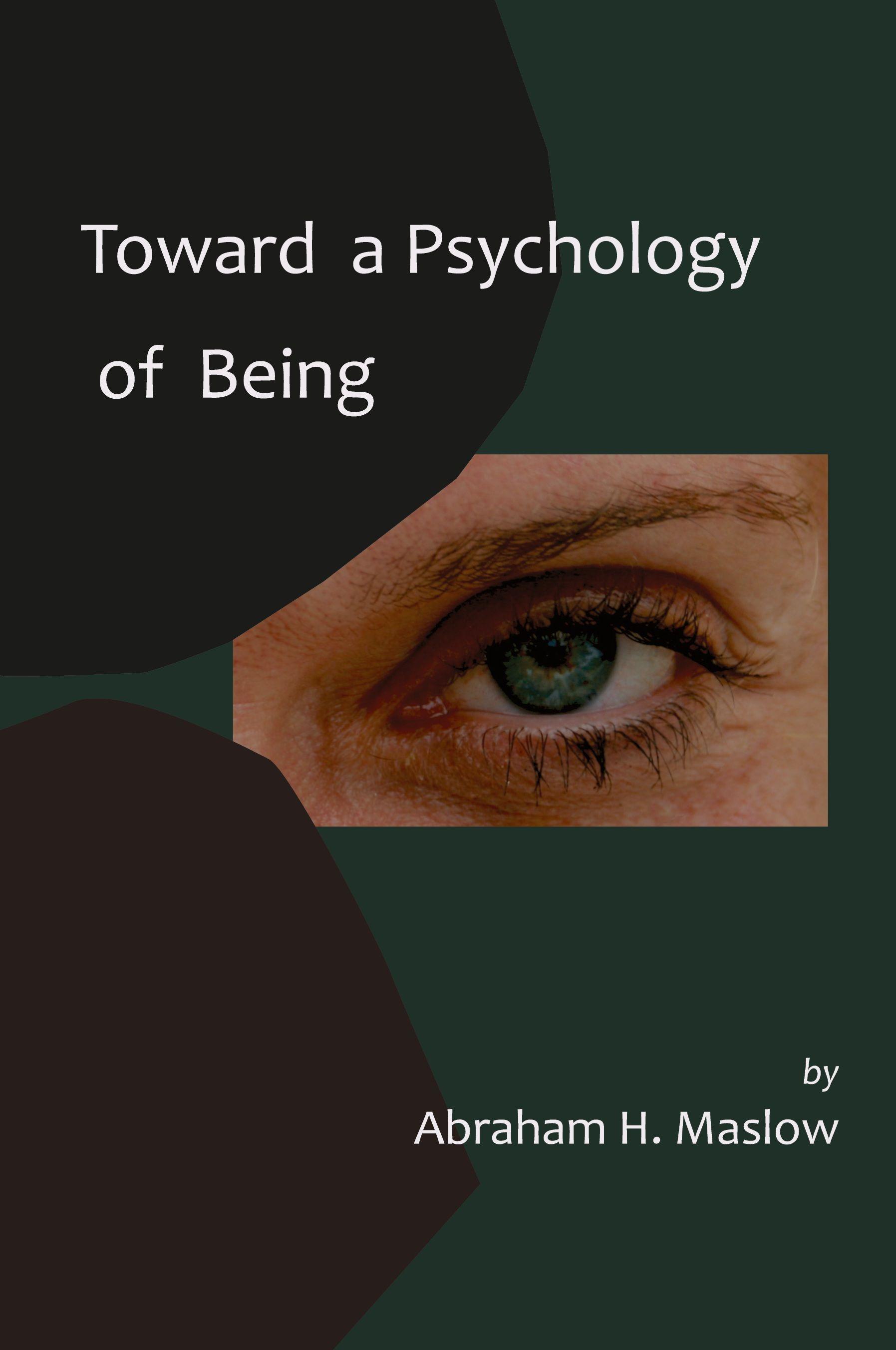 Vorderes Coverbild Toward a Psychology of Being-Reprint of 1962 Edition First Edition