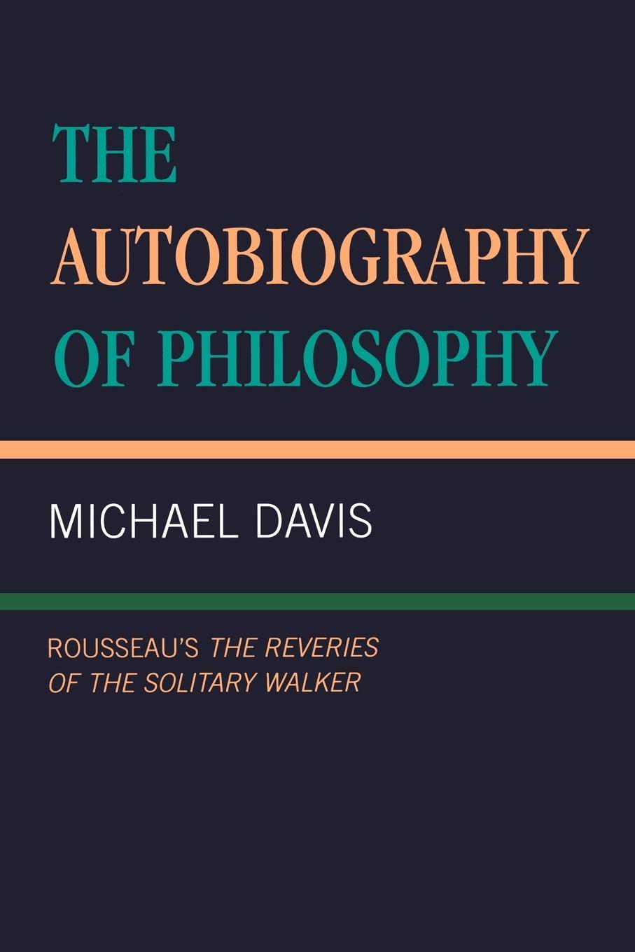 Vorderes Coverbild Autobiography of Philosophy