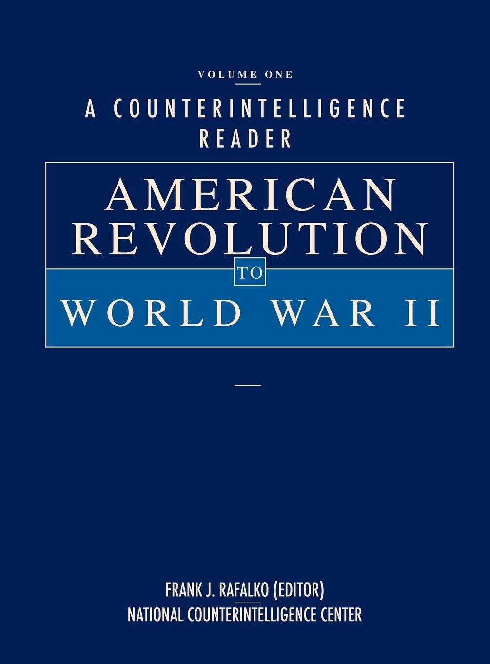 Vorderes Coverbild A Counterintelligence Reader, Volume I