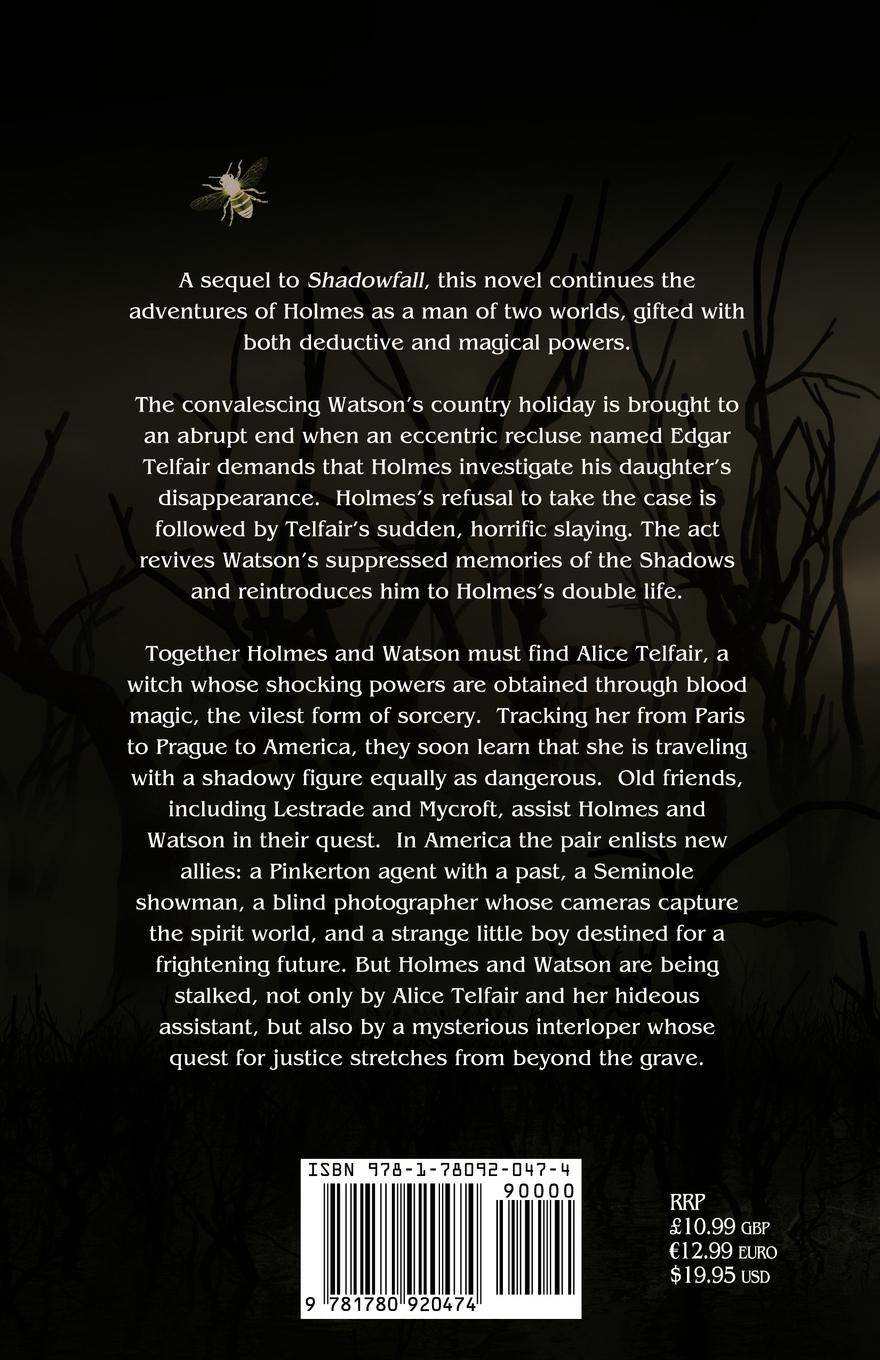 Rückseitencover Shadowblood - A Novel of Sherlock Holmes