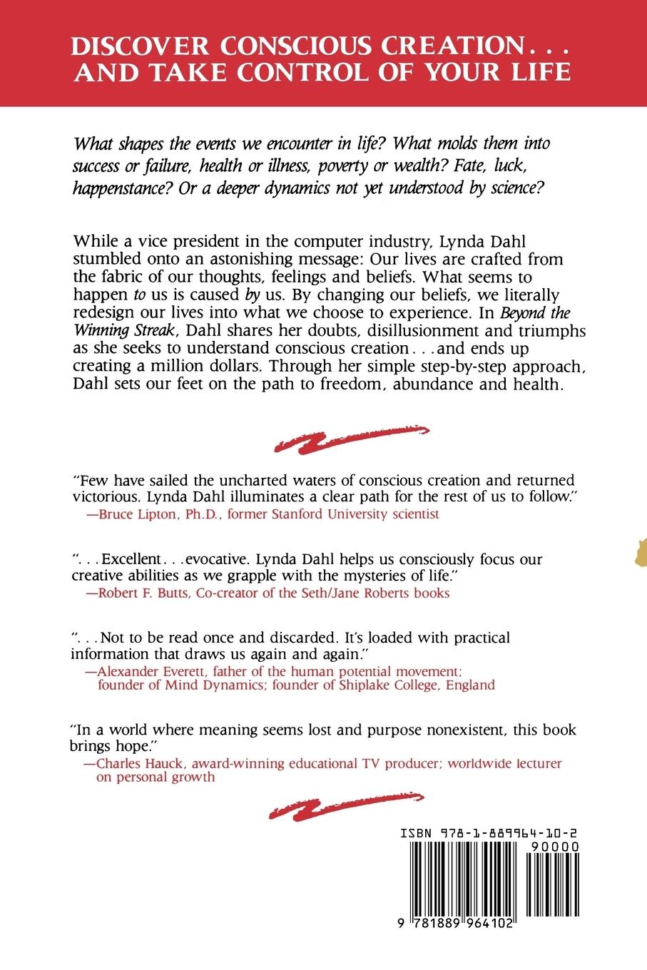 Rückseitencover Beyond the Winning Streak