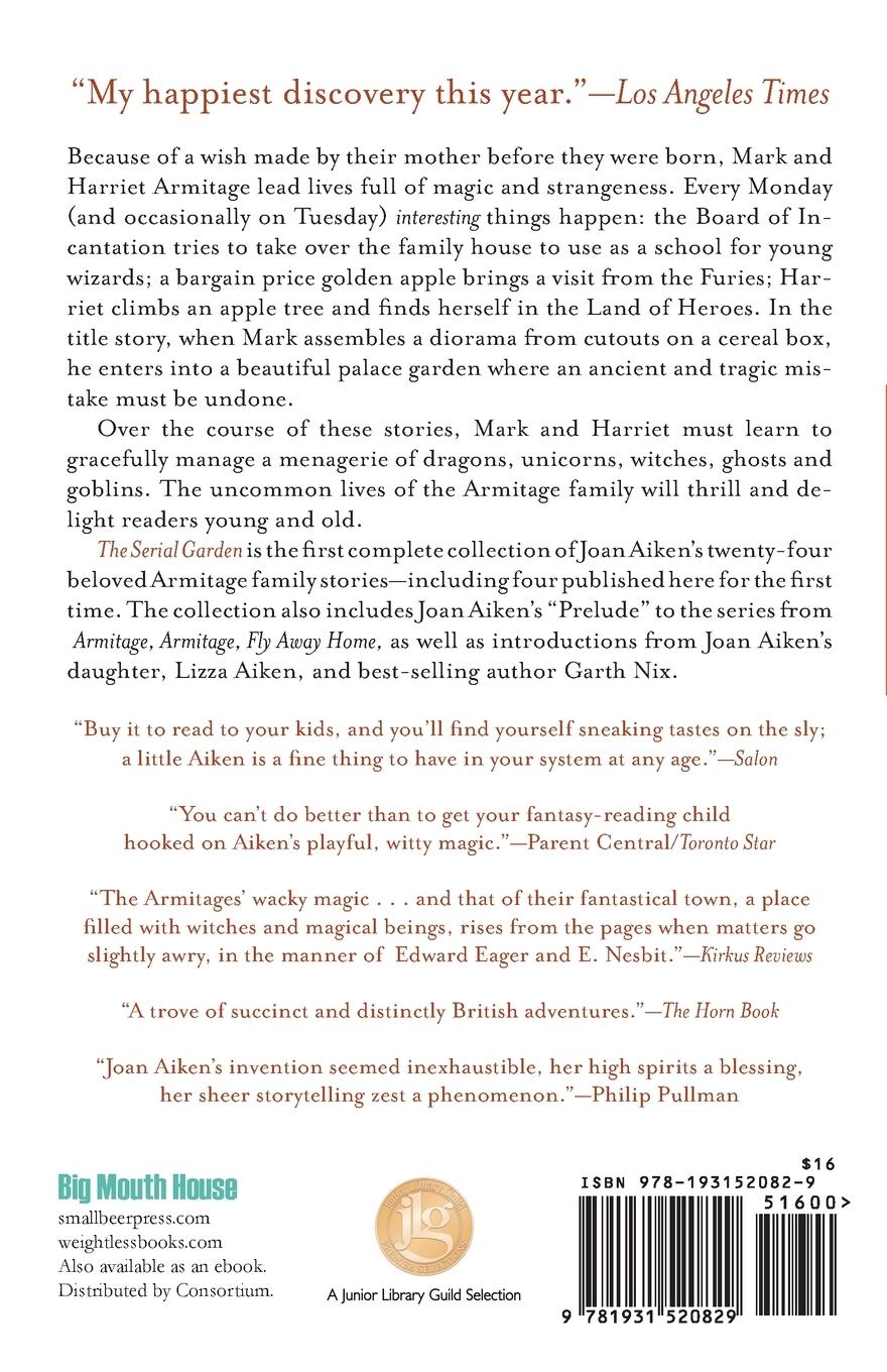 Rückseitencover The Serial Garden