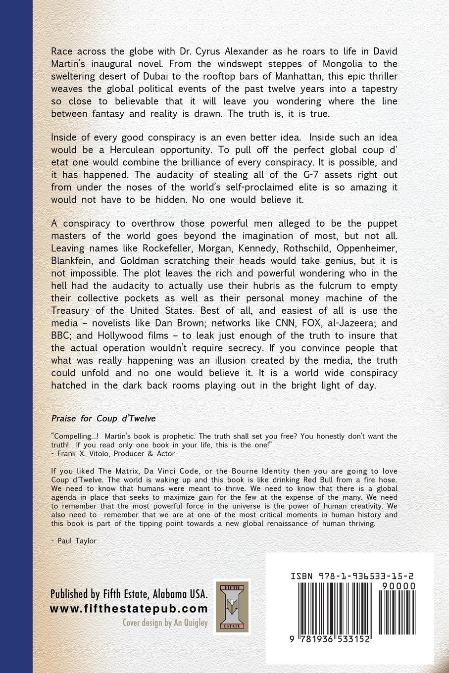 Rückseitencover Coup D'Twelve