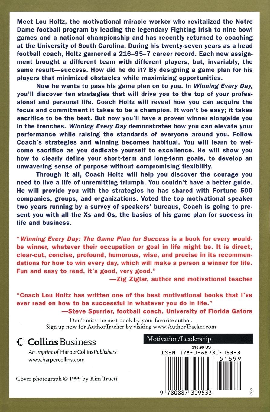 Rückseitencover Winning Every Day