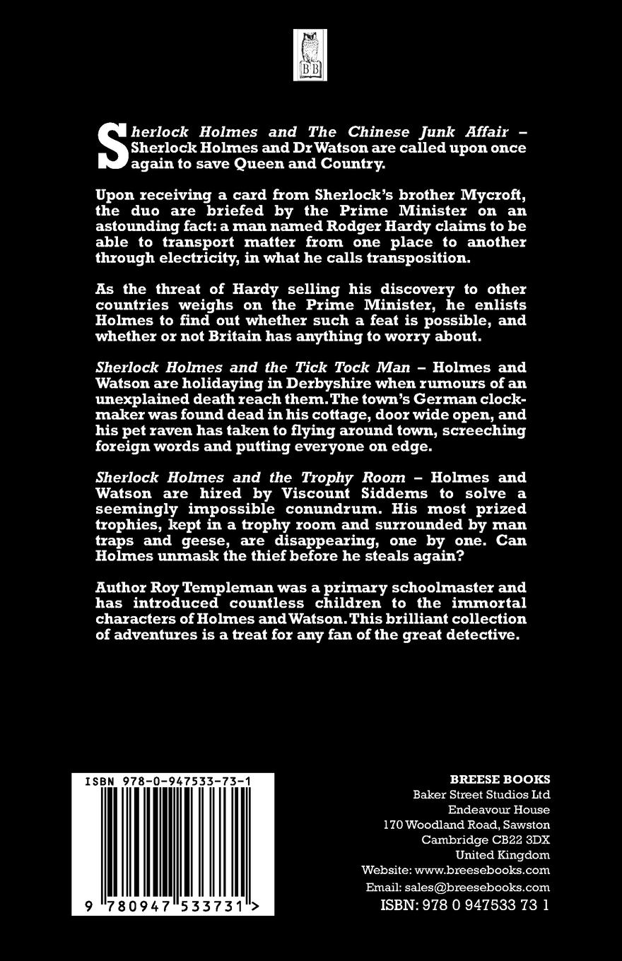 Rückseitencover Sherlock Holmes and the Chinese Junk Affair and other stories