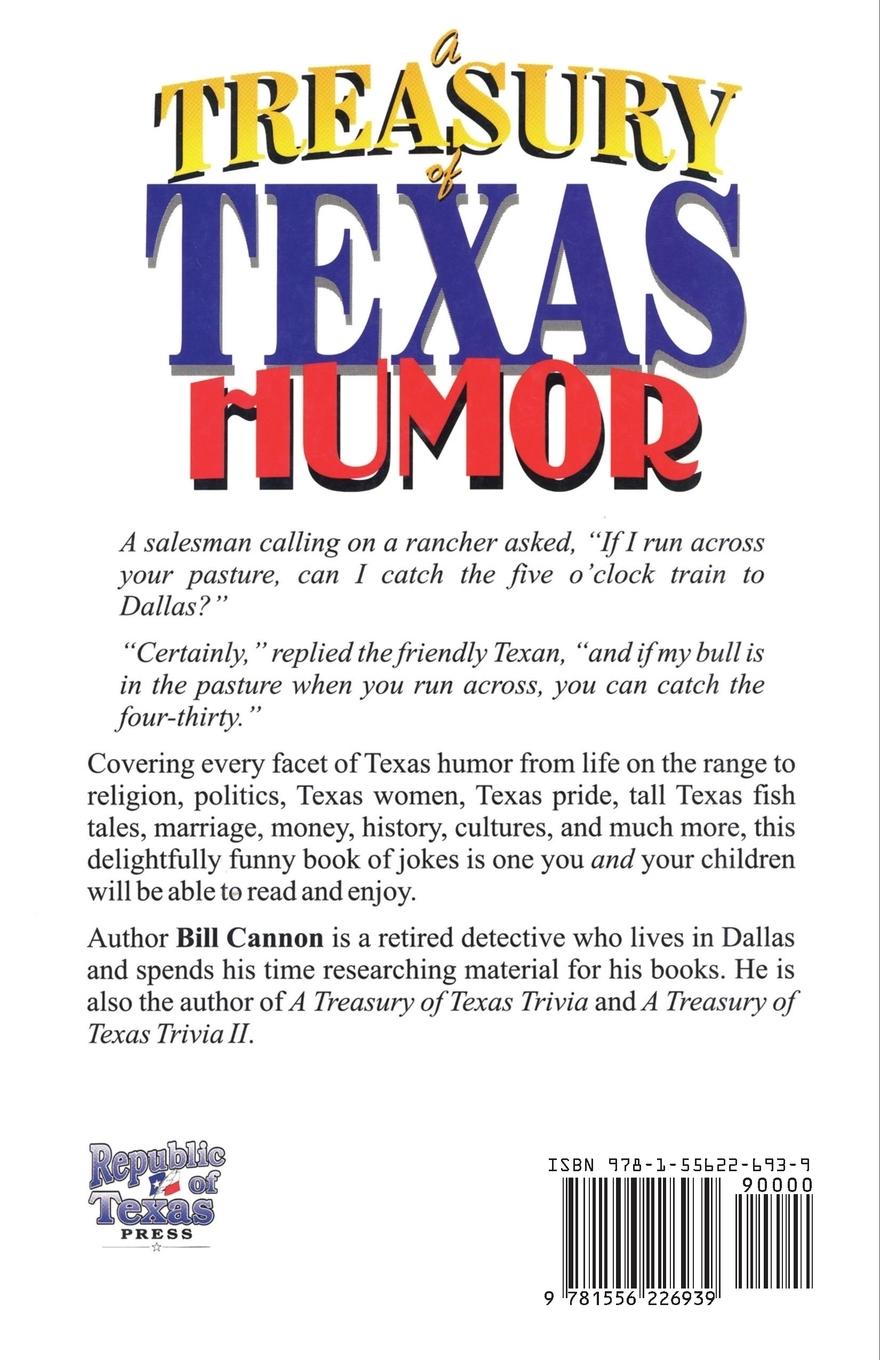 Rückseitencover A Treasury of Texas Humor