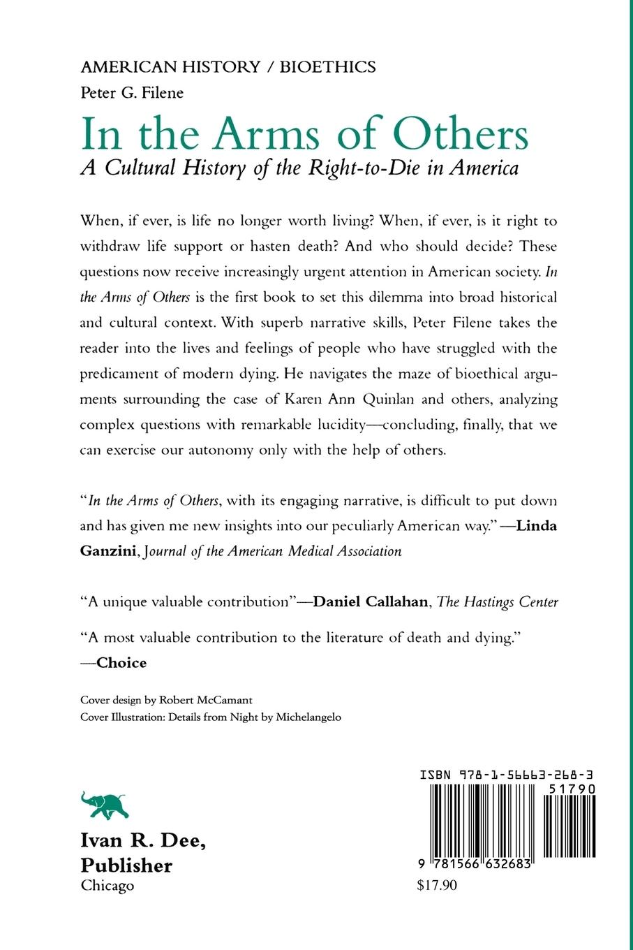 Rückseitencover In the Arms of Others