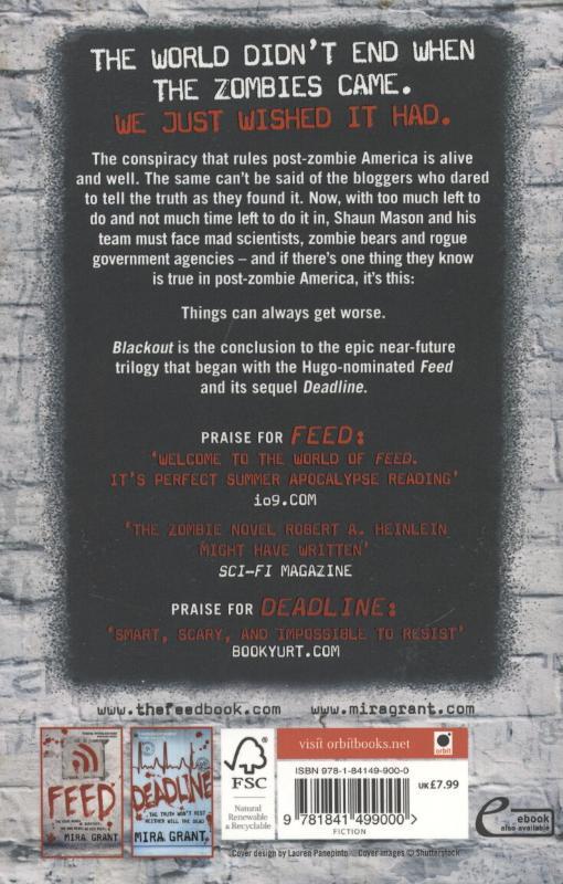 Rückseitencover Blackout