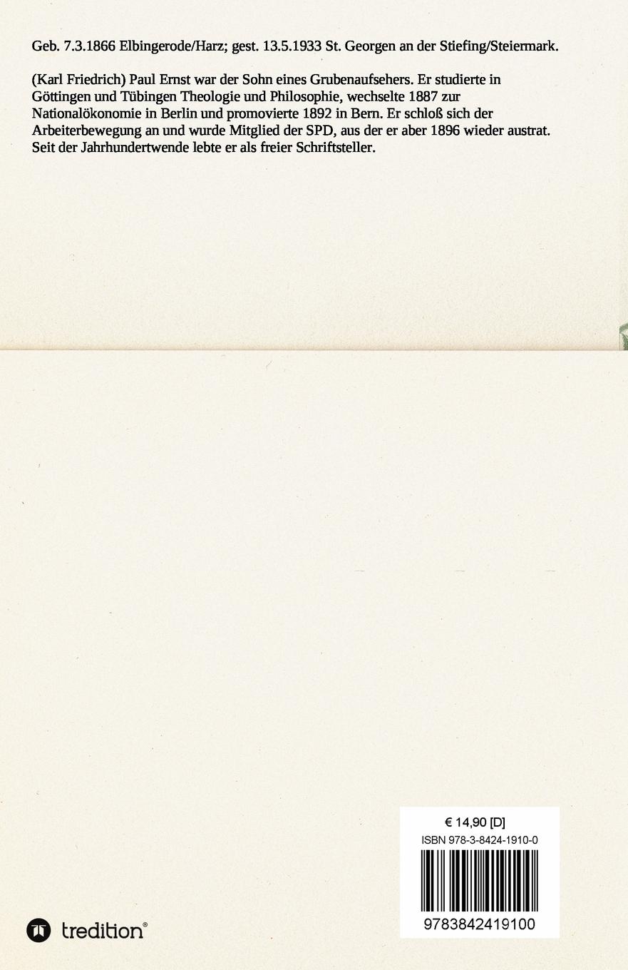 Rückseitencover Geschichten von deutscher Art