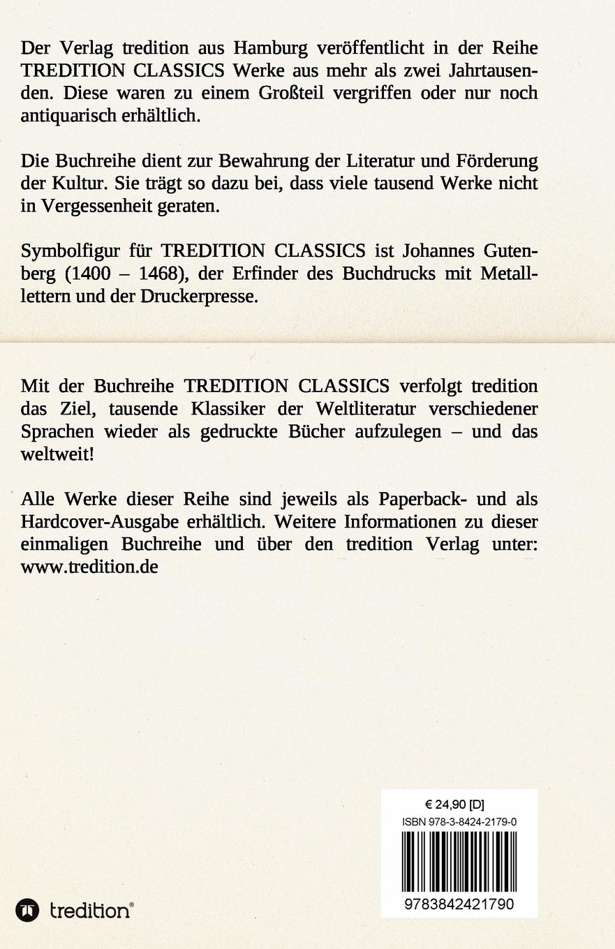Rückseitencover Lebensgeschichte Tobias Knauts