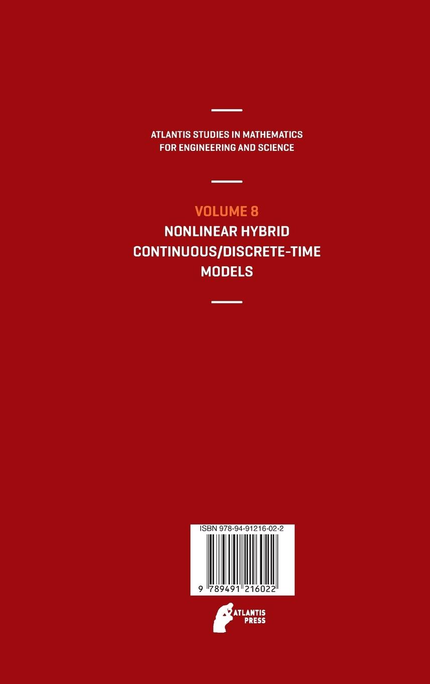 Rückseitencover Nonlinear Hybrid Continuous/Discrete-Time Models