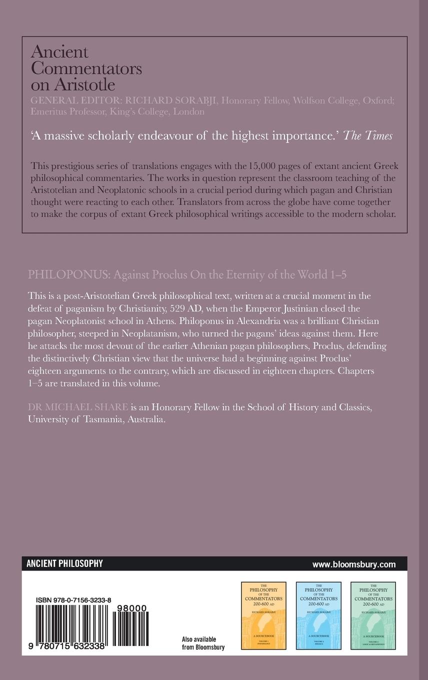 Rückseitencover Philoponus