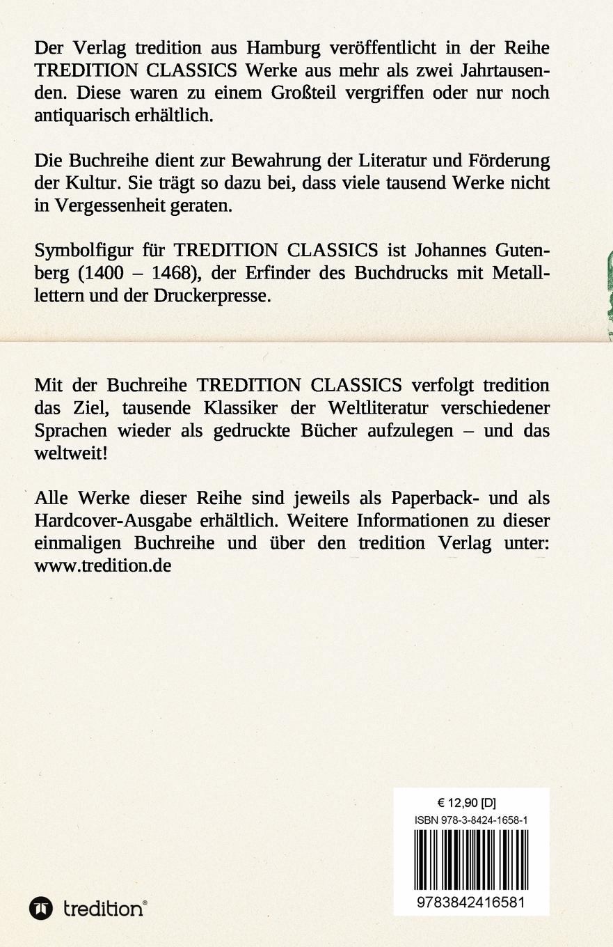 Rückseitencover Xenophon's Erinnerungen an Sokrates