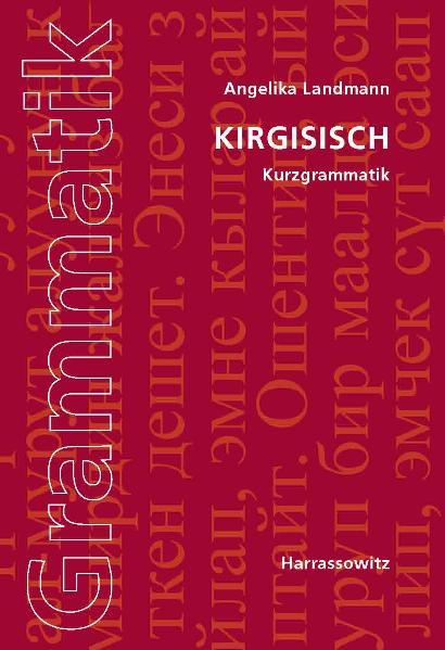 Vorderes Coverbild Kirgisisch.  Kurzgrammatik