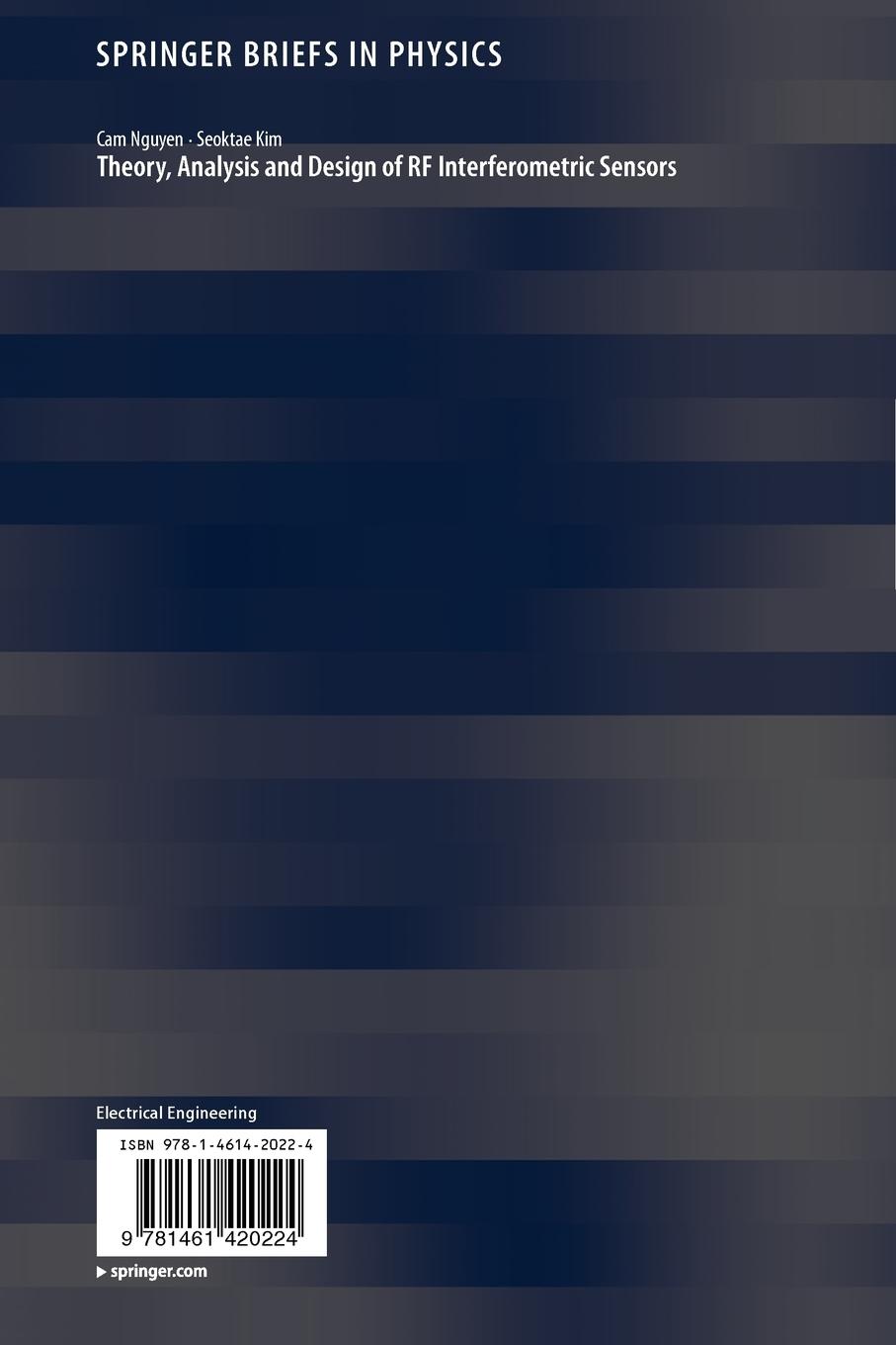 Rückseitencover Theory, Analysis and Design of RF Interferometric Sensors