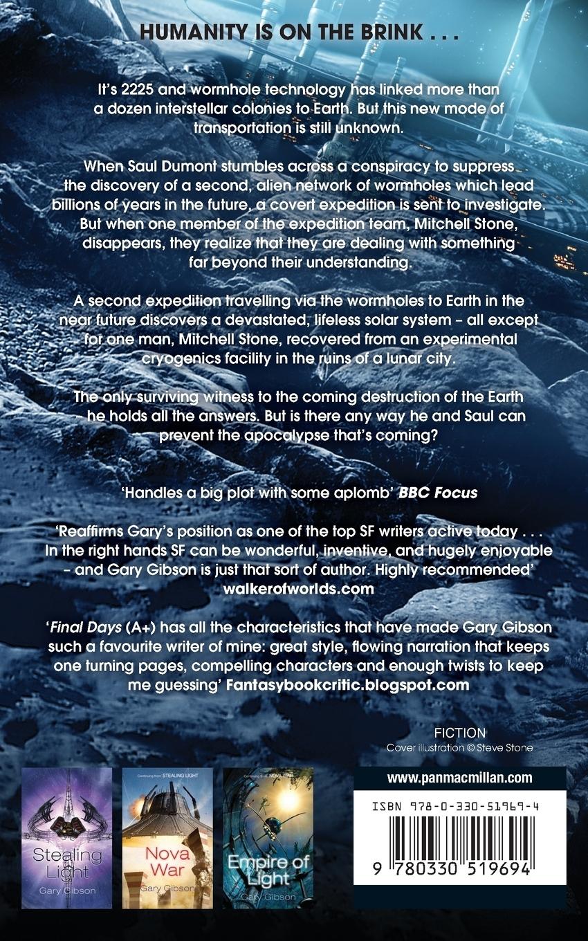 Rückseitencover Final Days