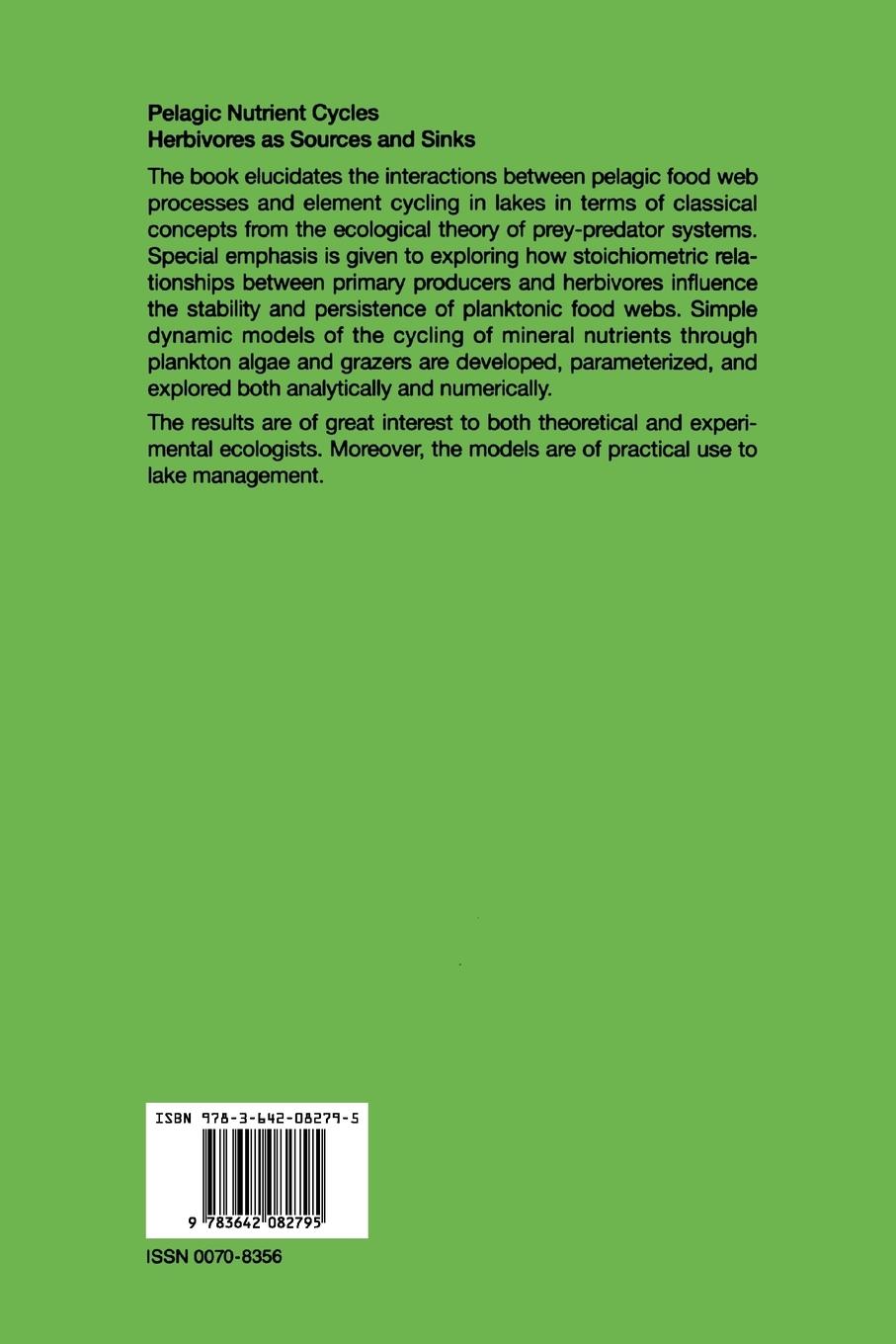 Rückseitencover Pelagic Nutrient Cycles
