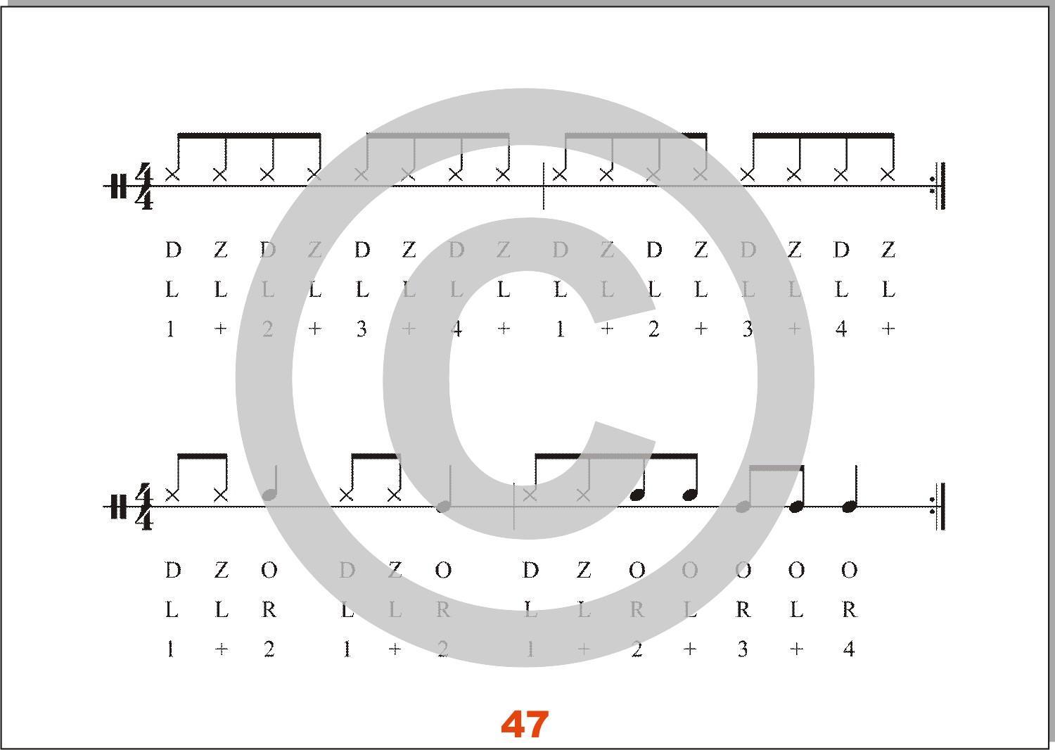 Beispielinhalt (Bild) Bongos lernen