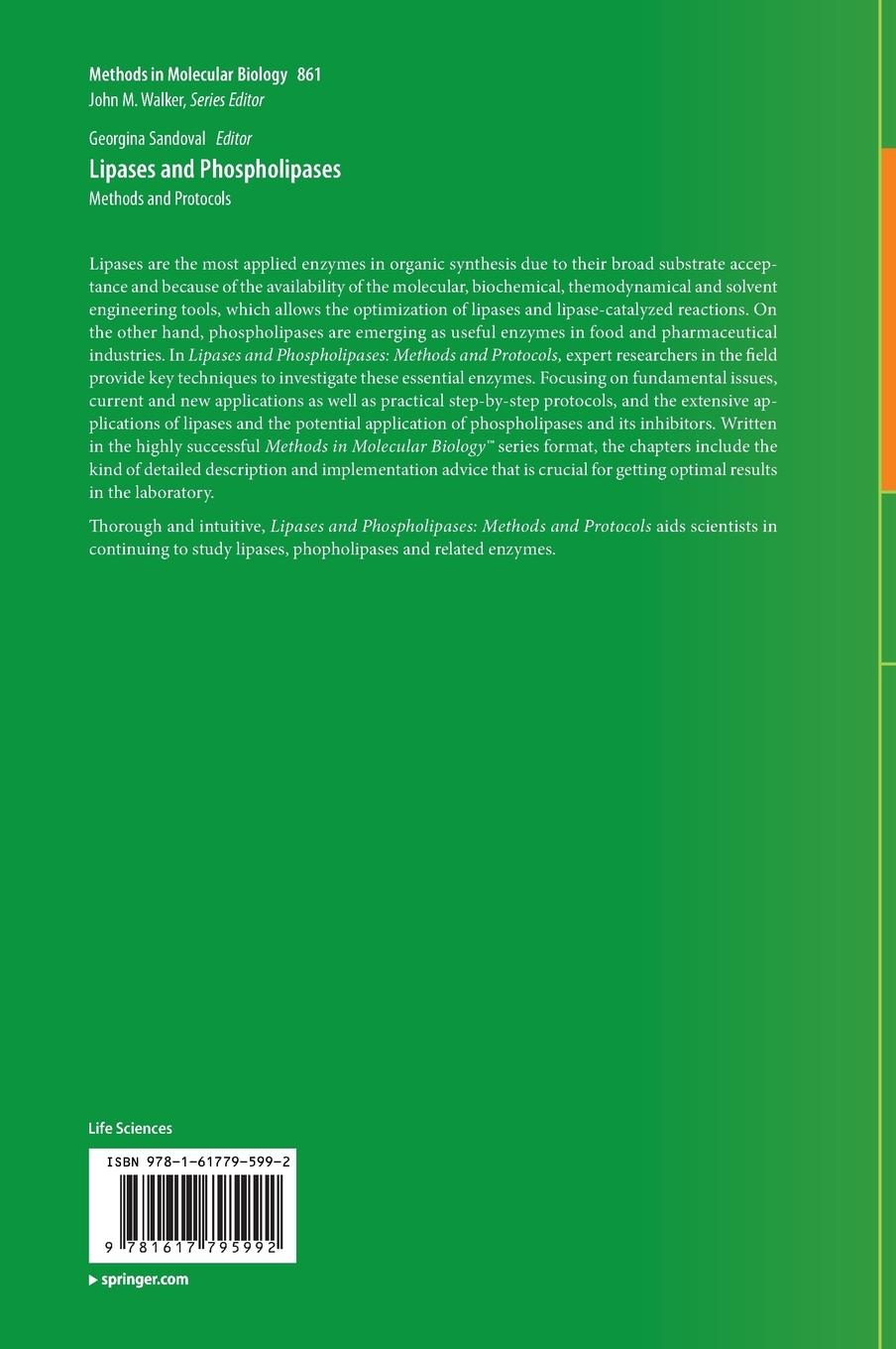 Rückseitencover Lipases and Phospholipases