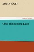 Vorderes Coverbild Other Things Being Equal
