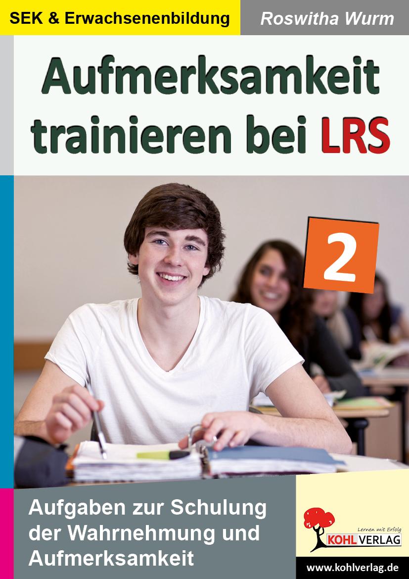 Vorderes Coverbild Aufmerksamkeit trainieren bei LRS