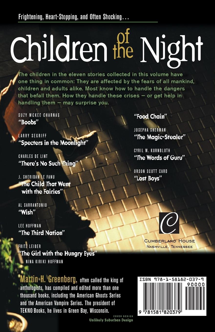 Rückseitencover Children of the Night