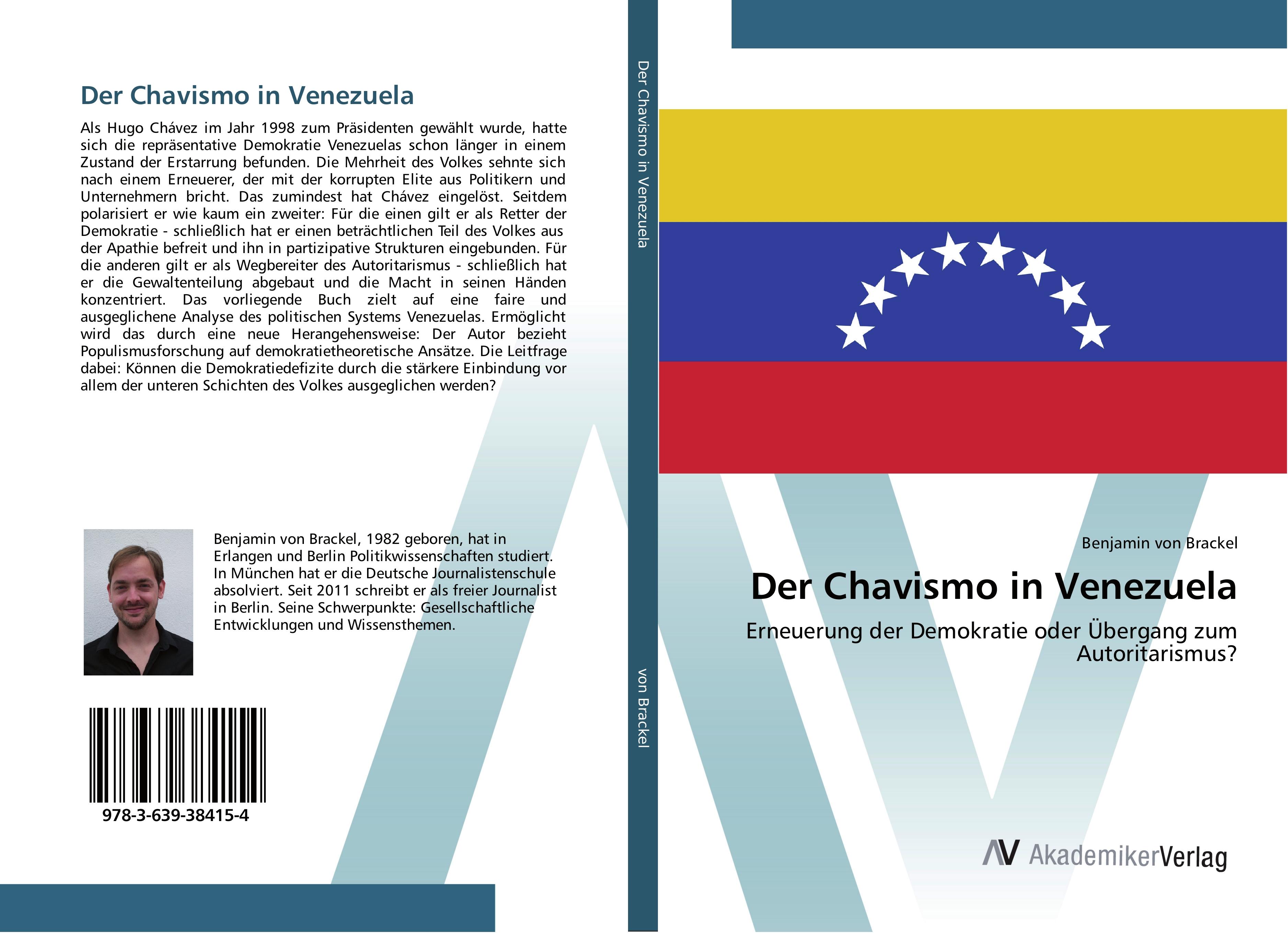 Vorderes Coverbild Der Chavismo in Venezuela