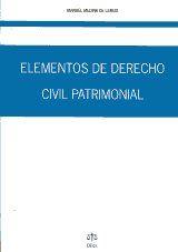 Vorderes Coverbild Elementos de derecho civil patrimonial
