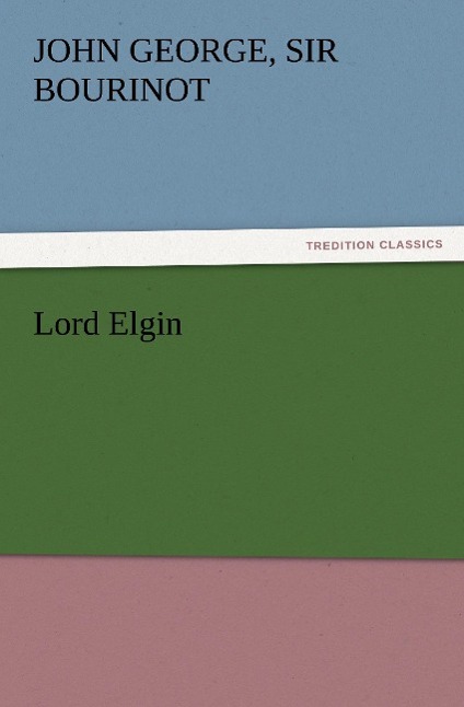 Vorderes Coverbild Lord Elgin