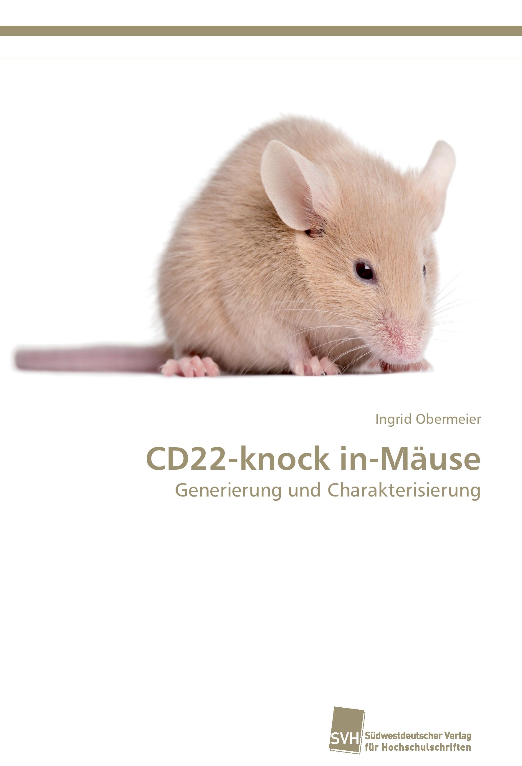 Vorderes Coverbild CD22-knock in-Mäuse