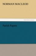 Vorderes Coverbild Parish Papers