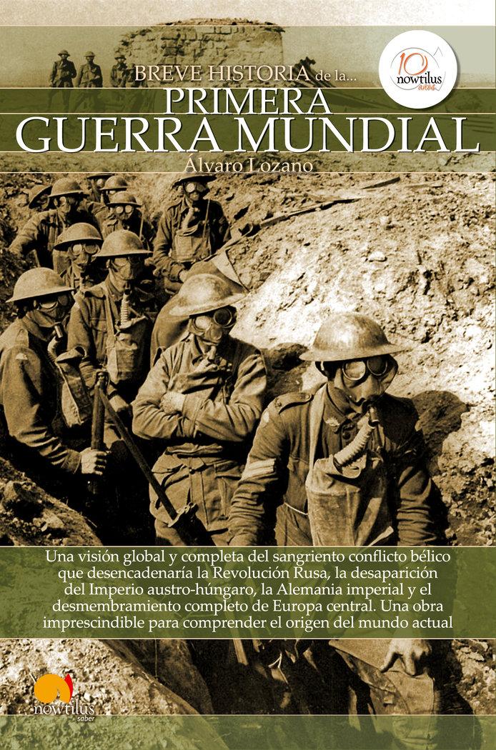 Vorderes Coverbild Breve historia de la Primera Guerra Mundial