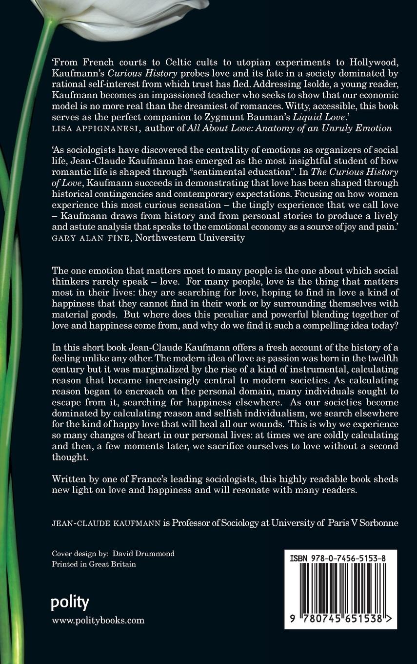 Rückseitencover The Curious History of Love