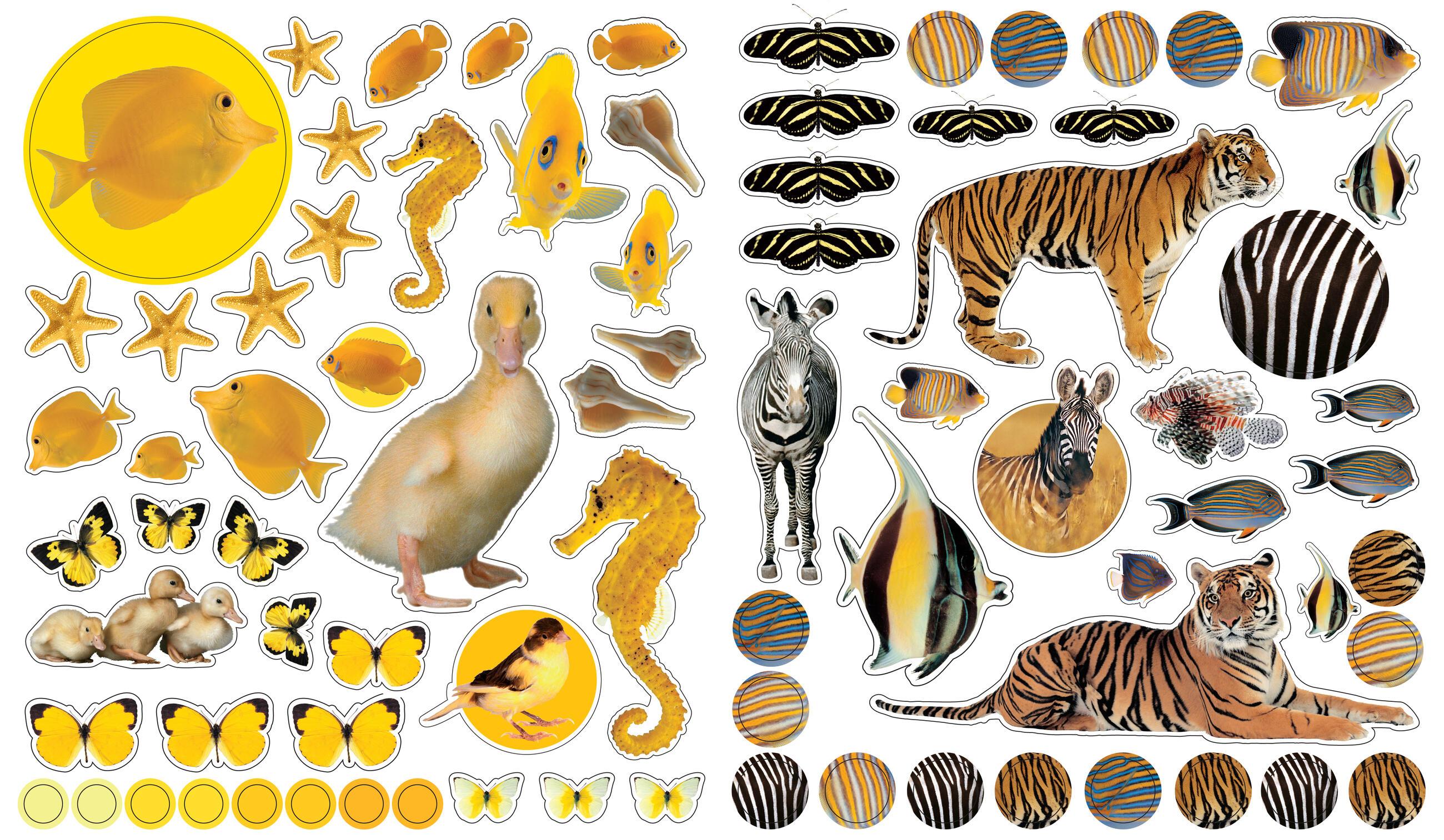 Beispielinhalt (Bild) EyeLike Stickers: Animals